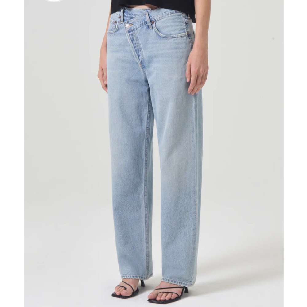 AGOLDE Criss Cross Upsized Jeans